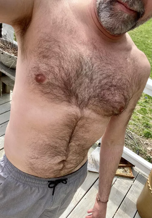 Almost warm enough for naked deck hangs… by hairy_monkee