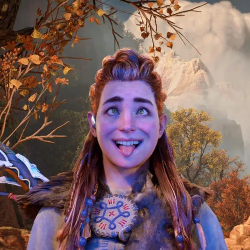 aloy ahegao (horizon photo mode and a little photoshop) by GunnerSteff
