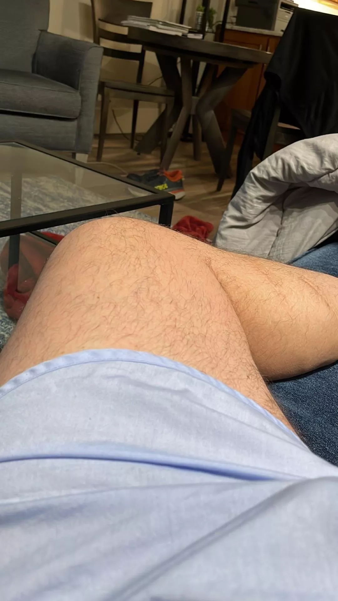 Also in my Jockey tapered boxers. posted by Transformed64