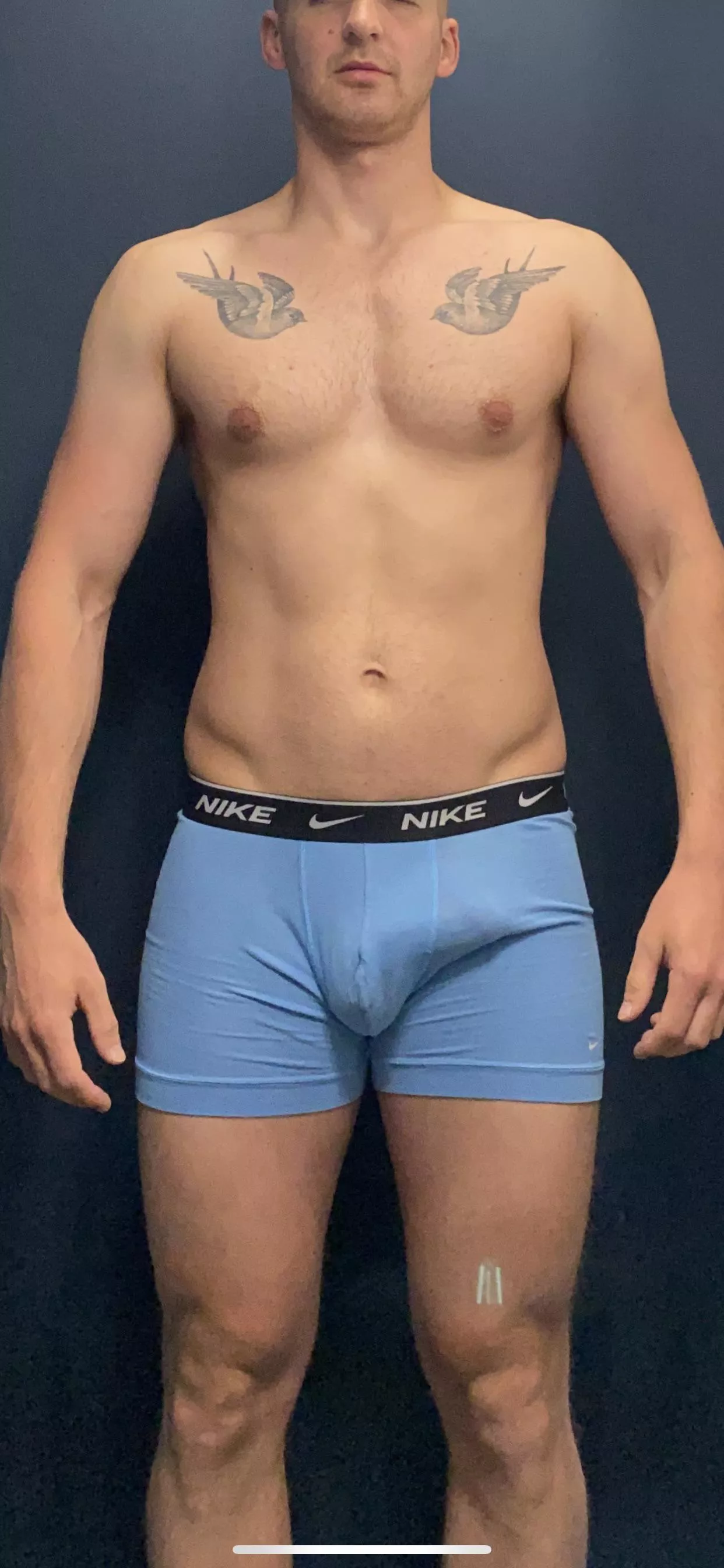 Always get a semi whilst taking my check in photos for my PT posted by matchboyyfan