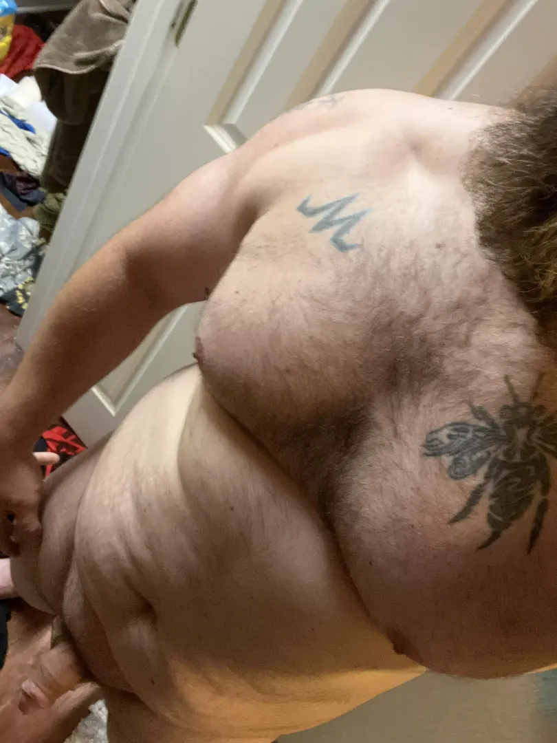 Always horny af after the gym just half chub chillen by thevain41