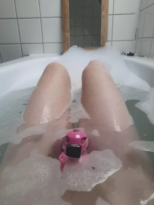 Always nice to take a warm bath to shave and clean by Visible_Syrup_2541