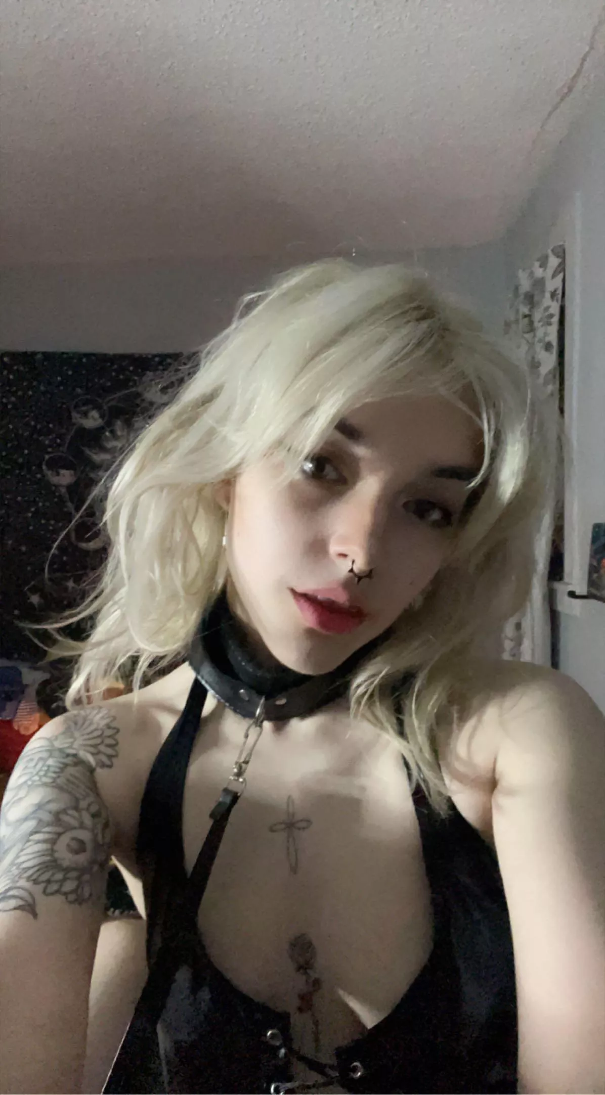 always on a collar and leash 😈 gotta keep me close posted by Mackeyxmoo