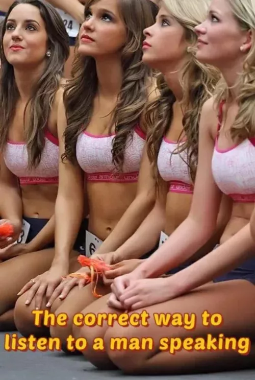 Always show proper reverence to men. by henry77ca