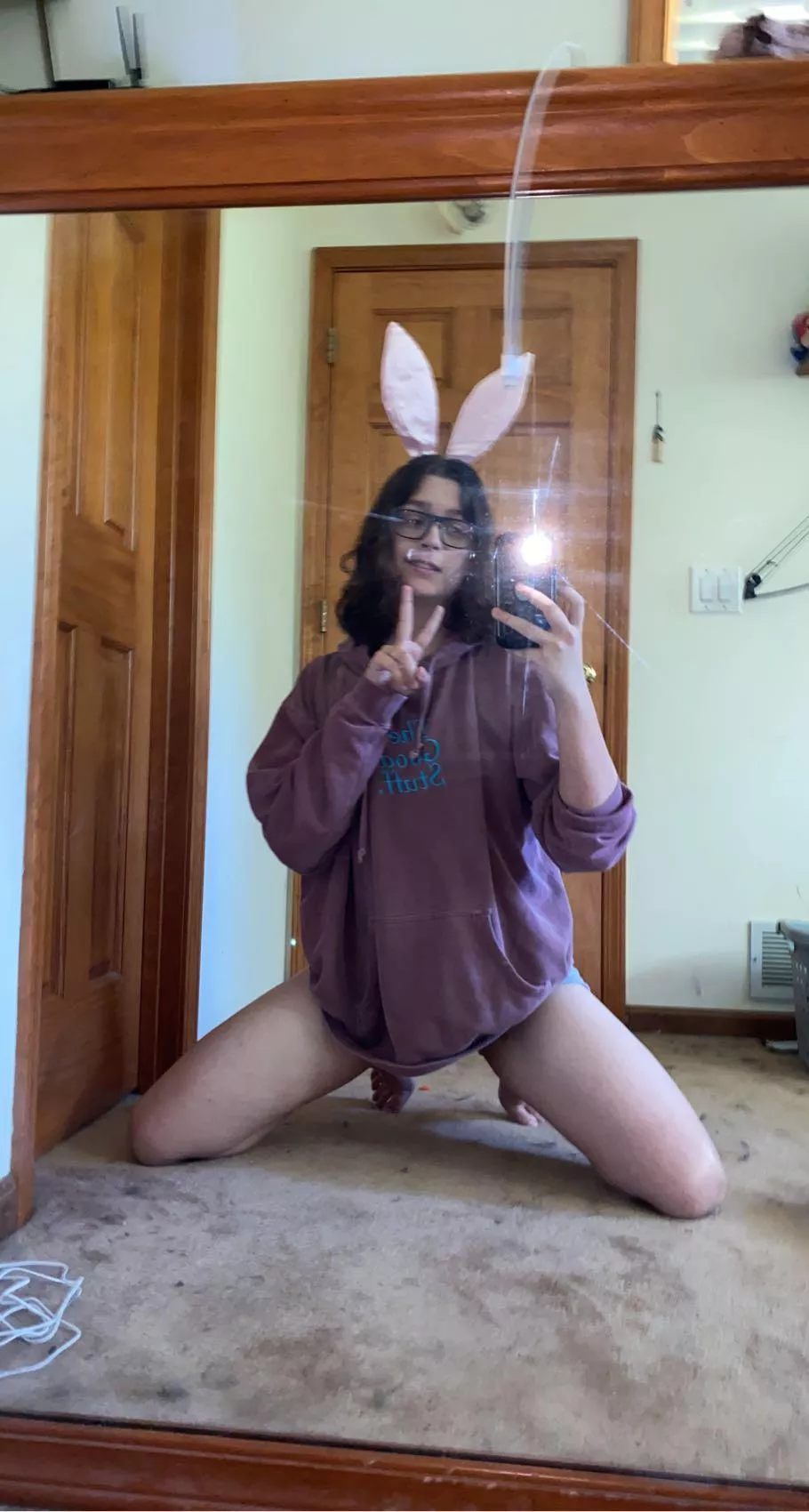 am i a cute bunny girl 🥺 posted by bunny_Cone