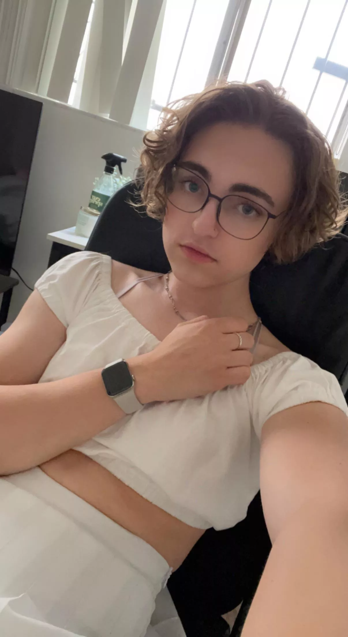 Am I cute enough for you 🥺 posted by FemboyCutieZaria