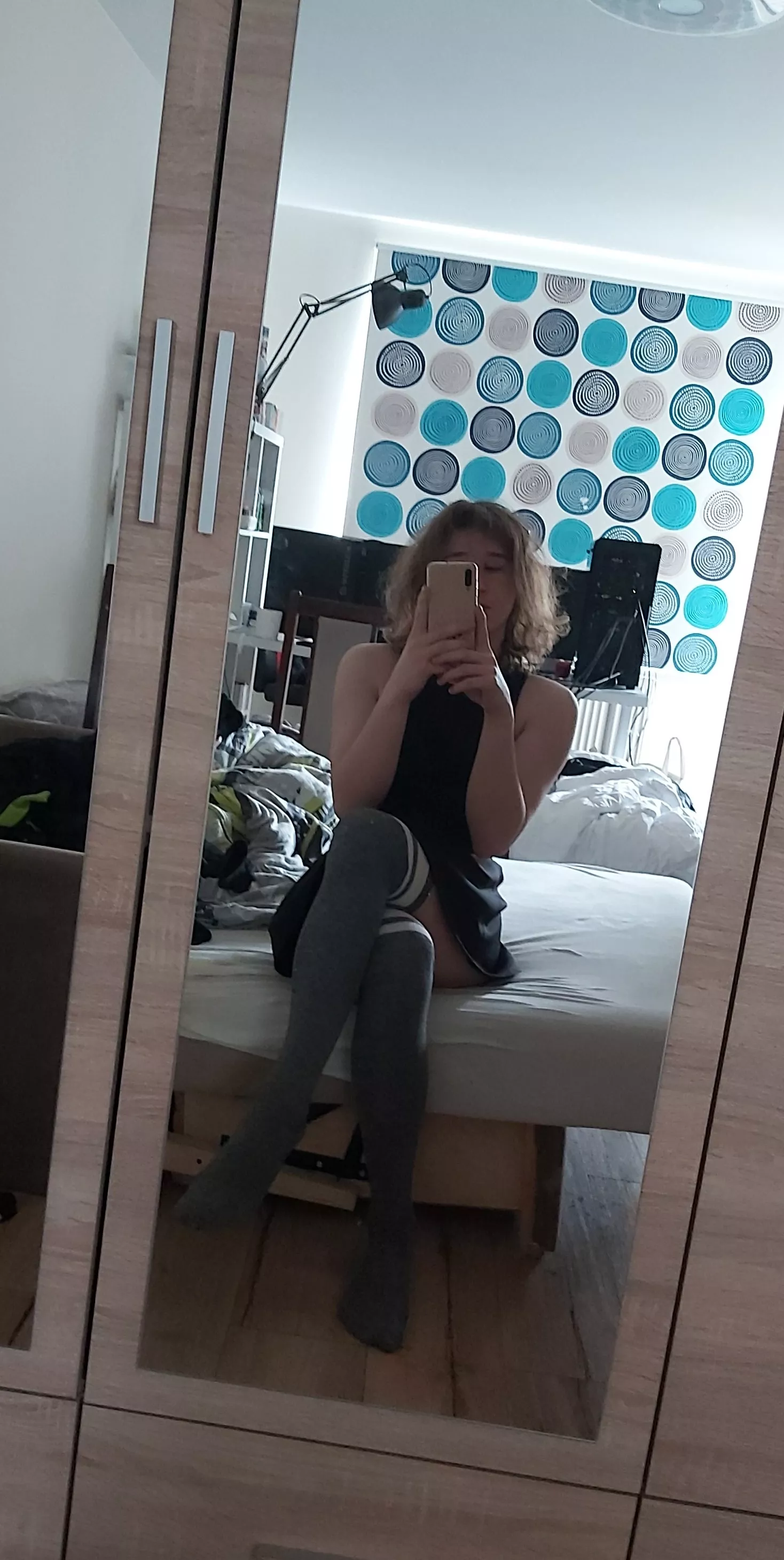 Am I girly enough? 🥺 posted by FemboyViolet