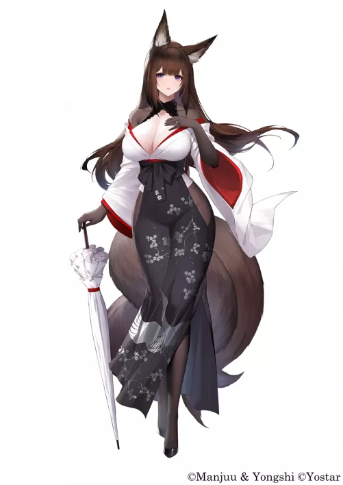 Amagi [Azure lane] (Yasuri) by Faoovo