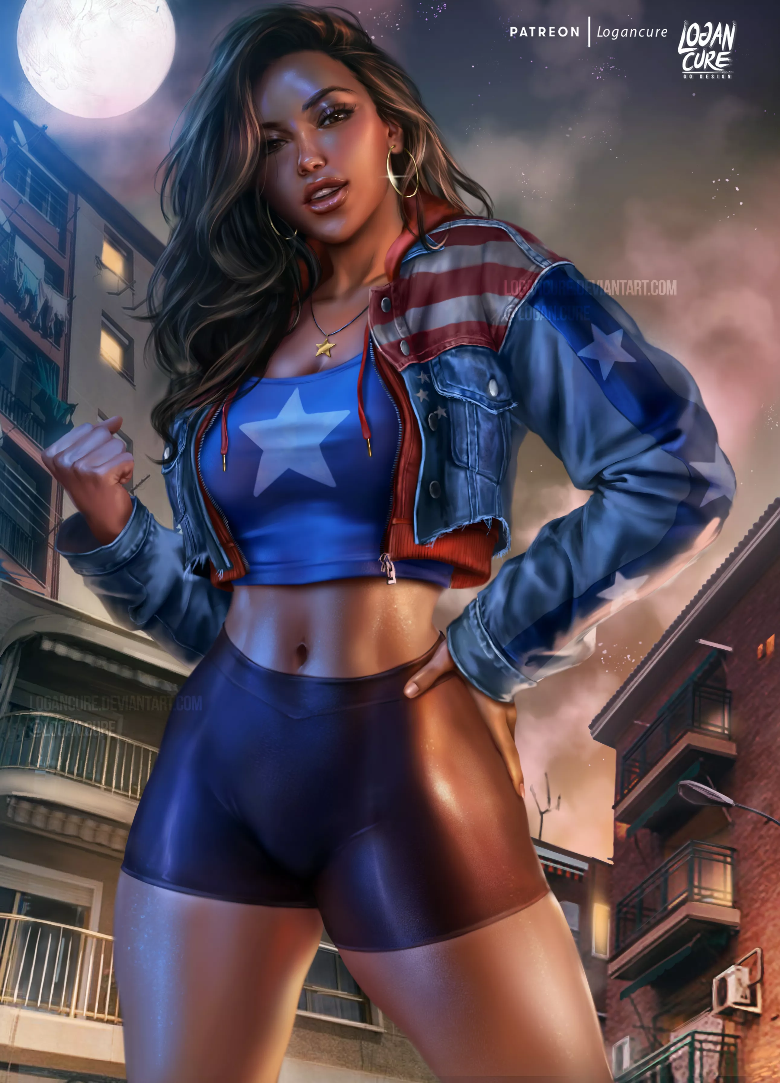 America Chavez (Logan Cure) [Marvel] posted by Kuro-Oji