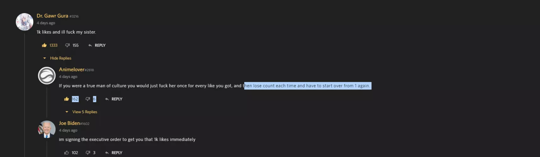 American president don't have chill by TheLazyWeeb22