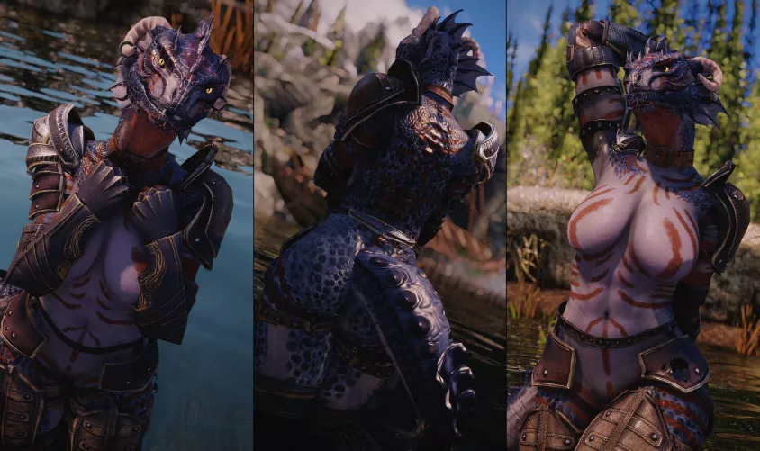 An Argonian in the Sun by Iresleri