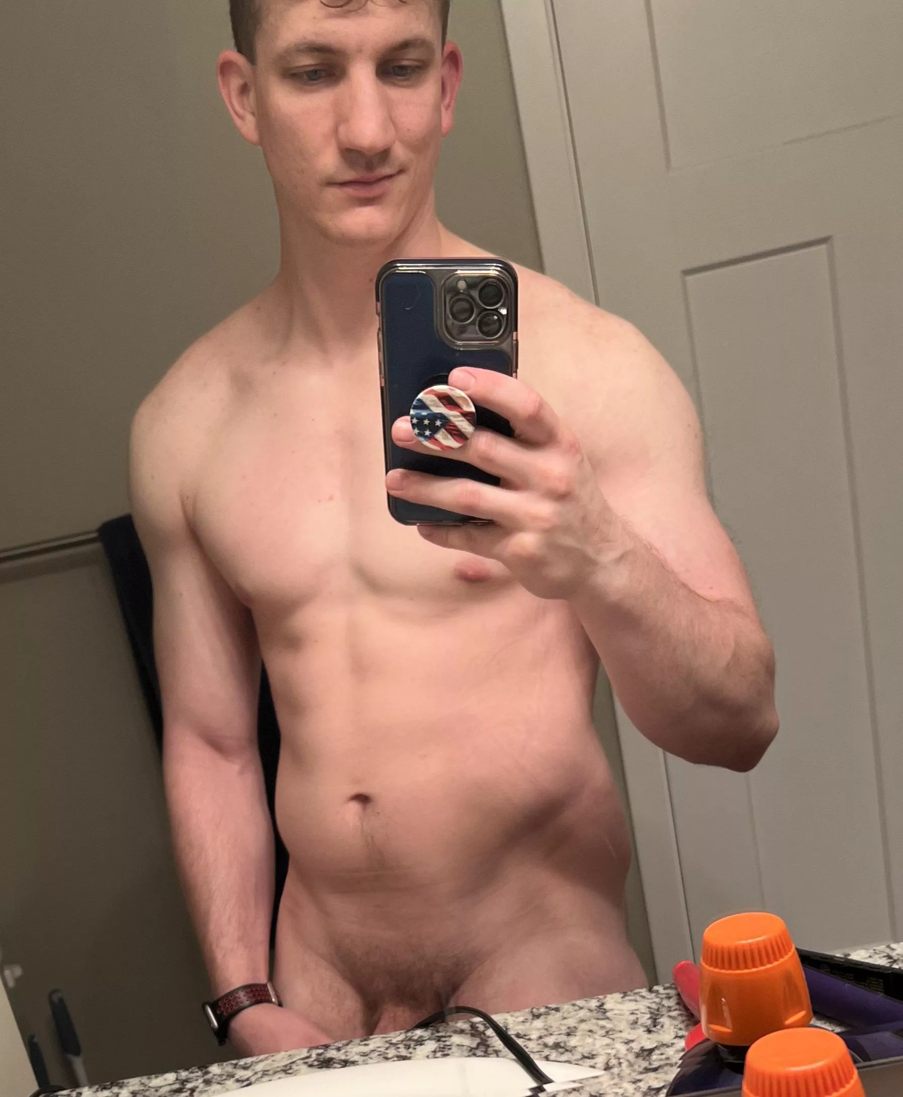 An early morning getting ready for work 😜 posted by Maxishisname