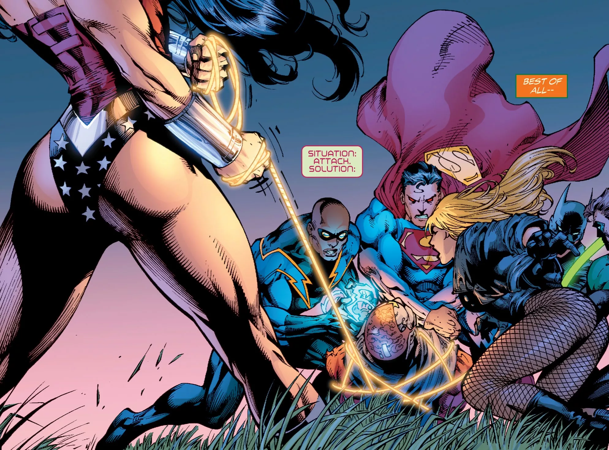 An integral angle [Justice League of America (2006) #6] posted by Apprehensive_Role345