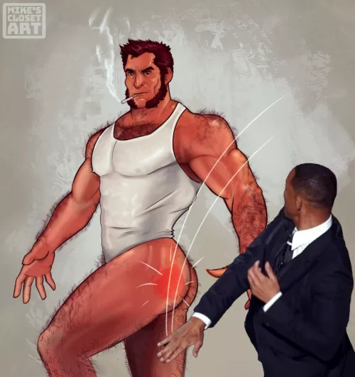 an Oscar worthy slap by Eranikus89