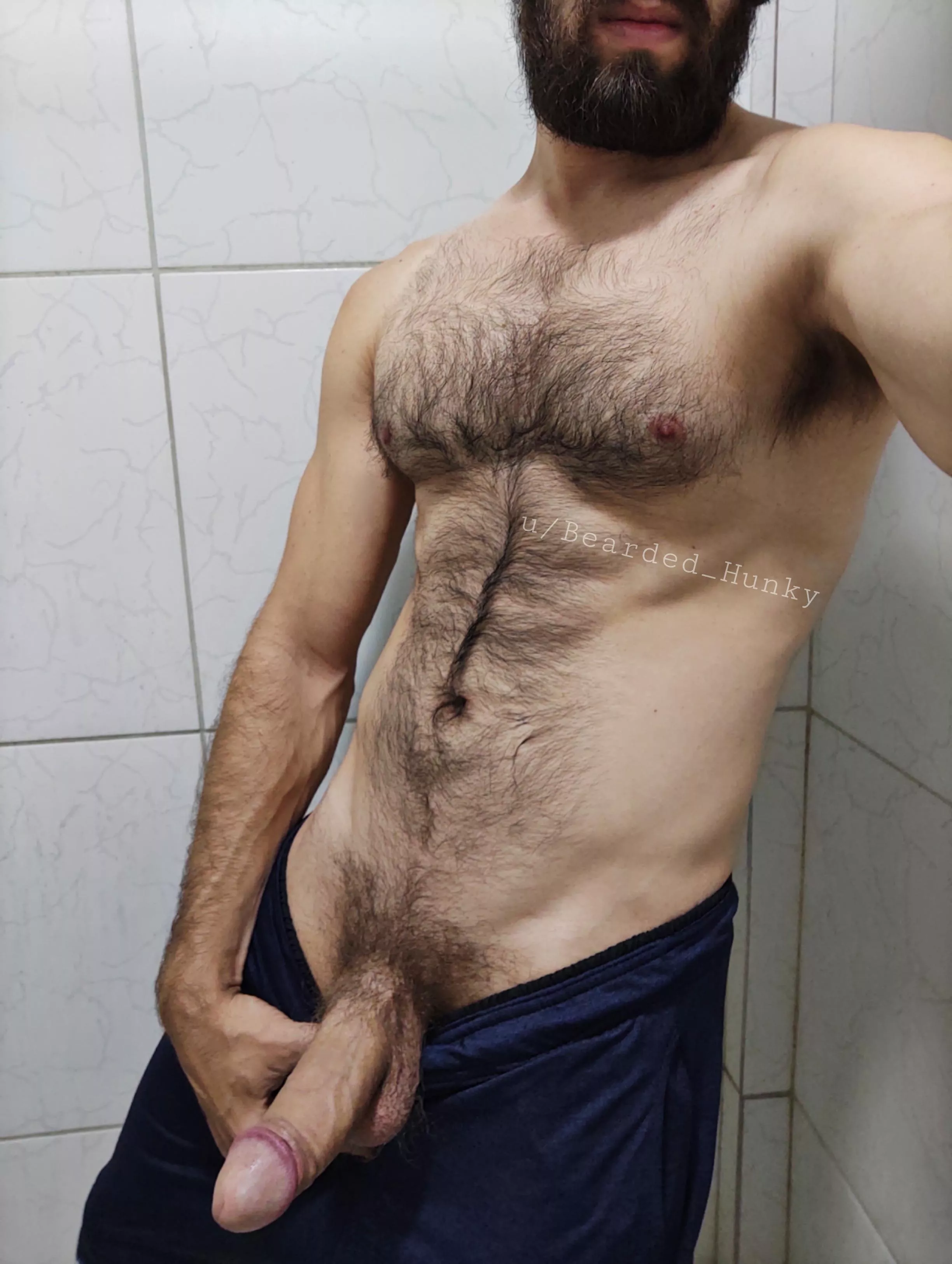 An otter moments before taking a shower posted by Bearded_Hunky