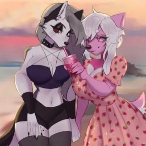 And they were roommates! 💕 (comm by @ppkrnyy on twt) by FaintedTreecko