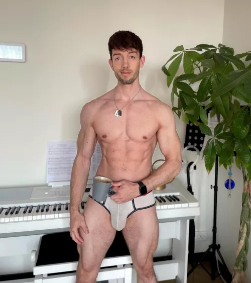 Andrew Jockstrap, White and Full by Brammsterr