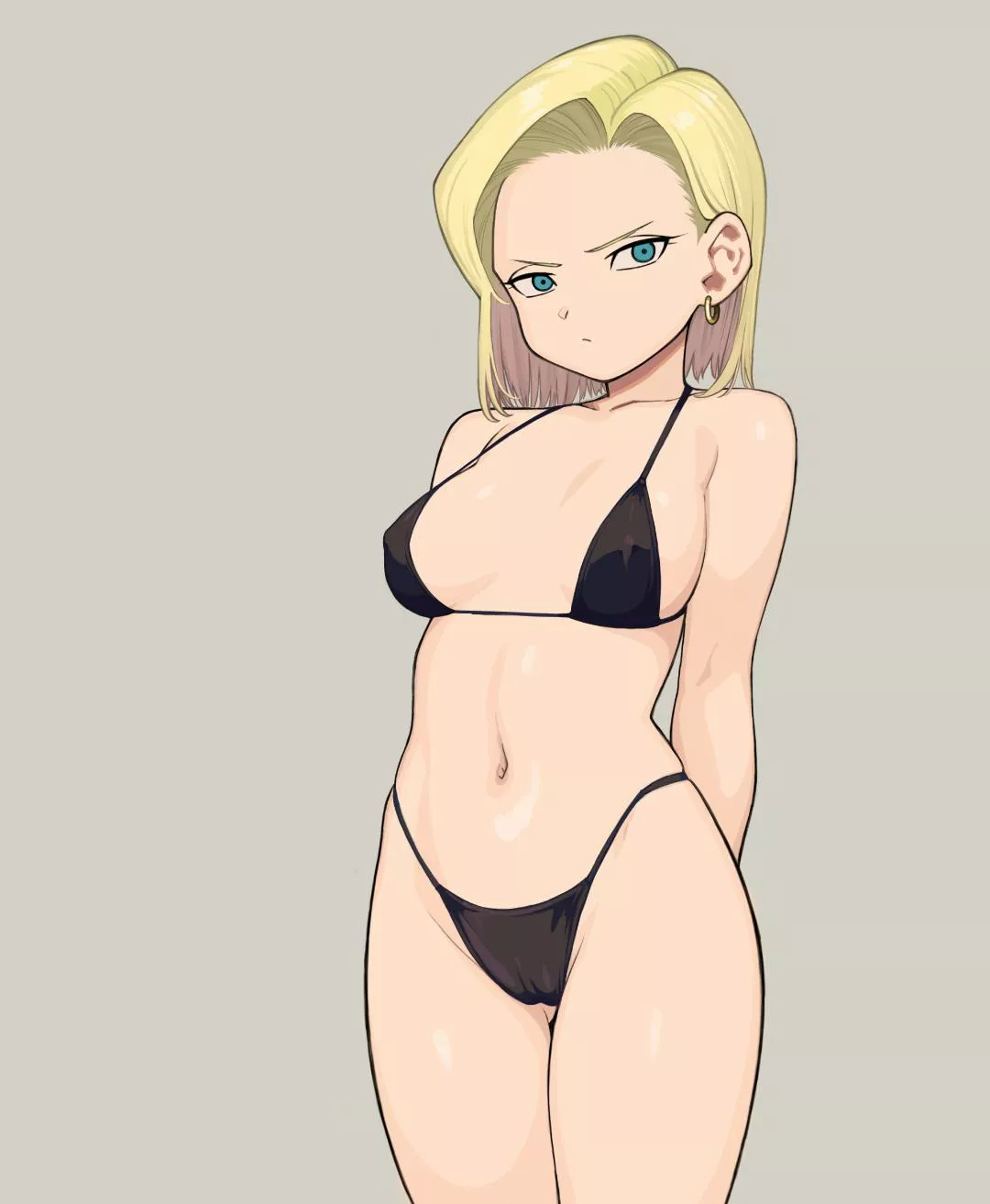 android 18 giving you da look (@rokoido12) posted by ABrolySimp