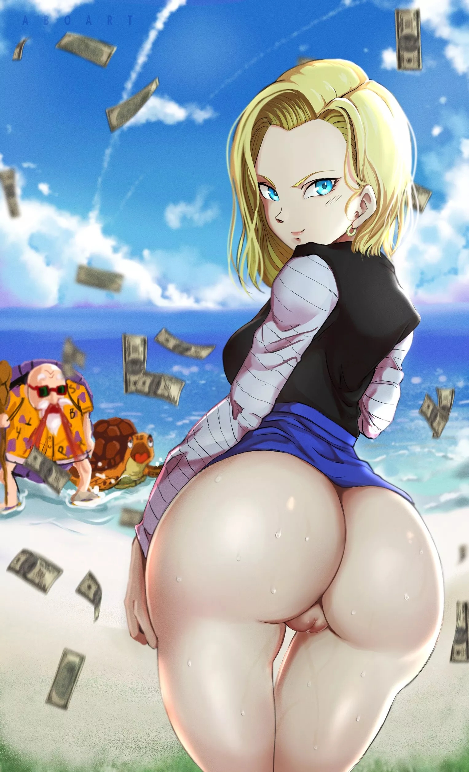 Android 18 Showing Off (ABOART) posted by MelloFello_7114
