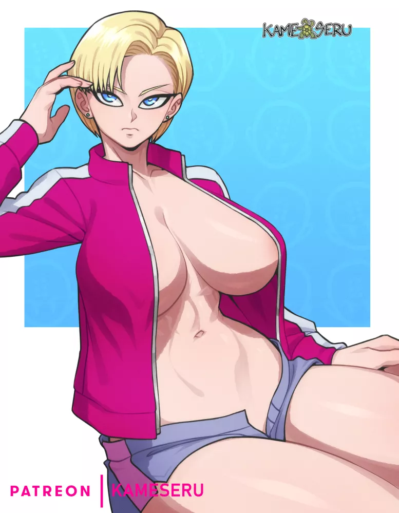 Android 18's new look (Kameseru) posted by ObserveAndHerve