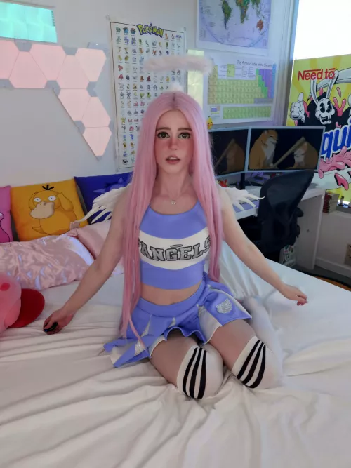 angel with thigh highs 😇💖 by lilfakegamer