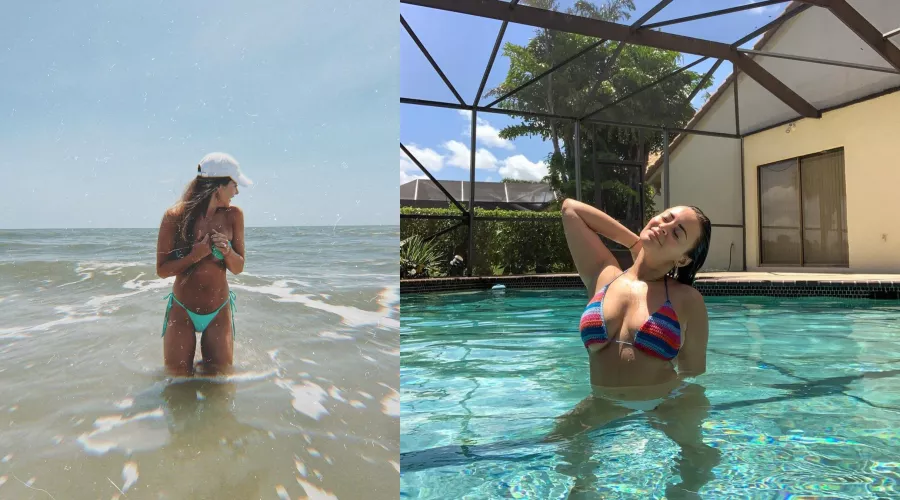 Angela or Kaitlyn hotter in the water by Background-Success89