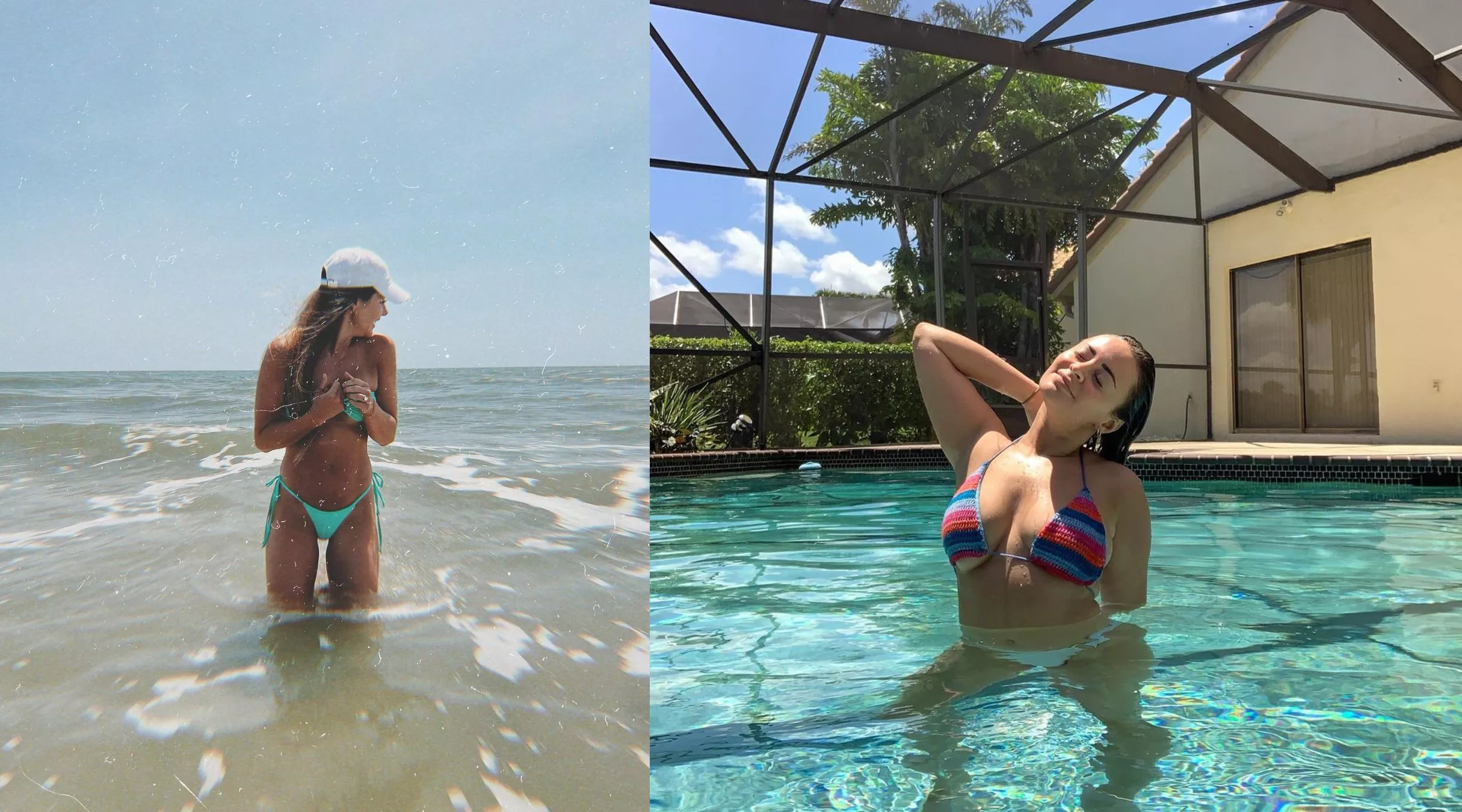 Angela or Kaitlyn hotter in the water posted by Background-Success89