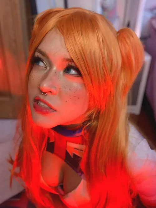 Angry Asuka by me! Traceyyrose :3 by Iwishufuckme