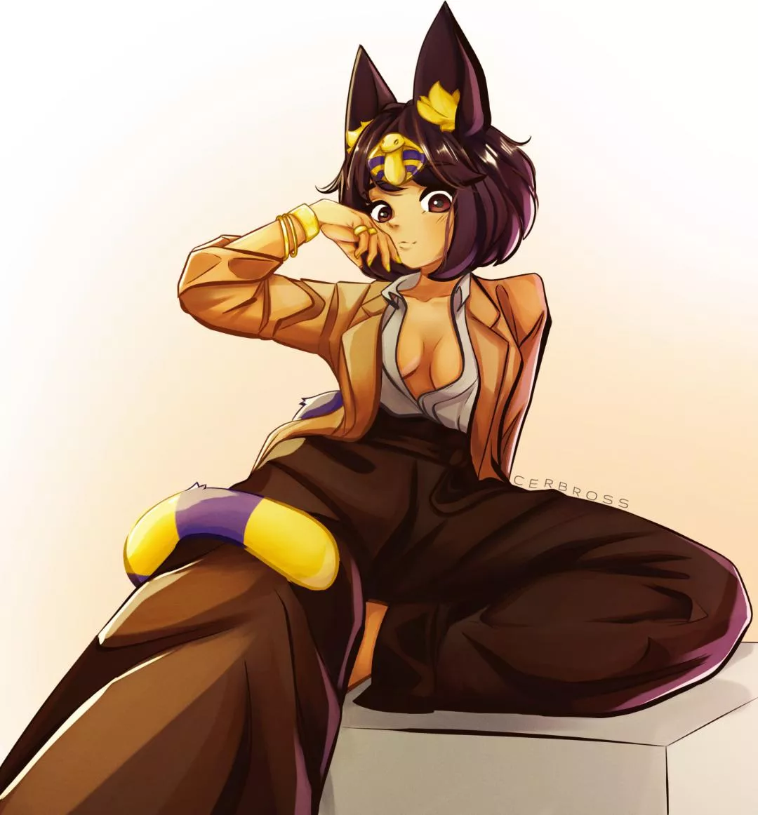 Ankha posted by Cerbross