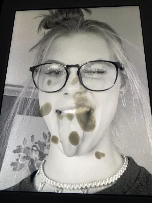 Anna got my thick load in her face🤤 by tribber3019