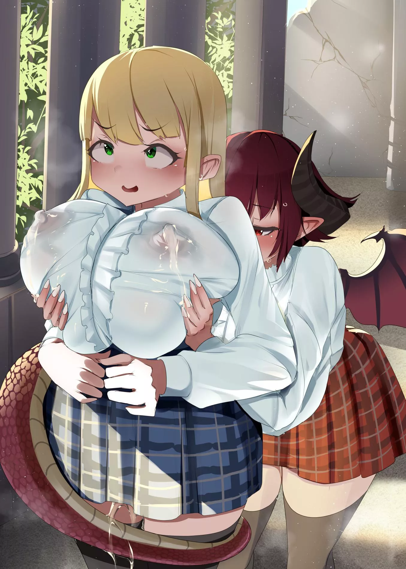 Anne x Grea [ Manaria Friends ] posted by Natsu_1000