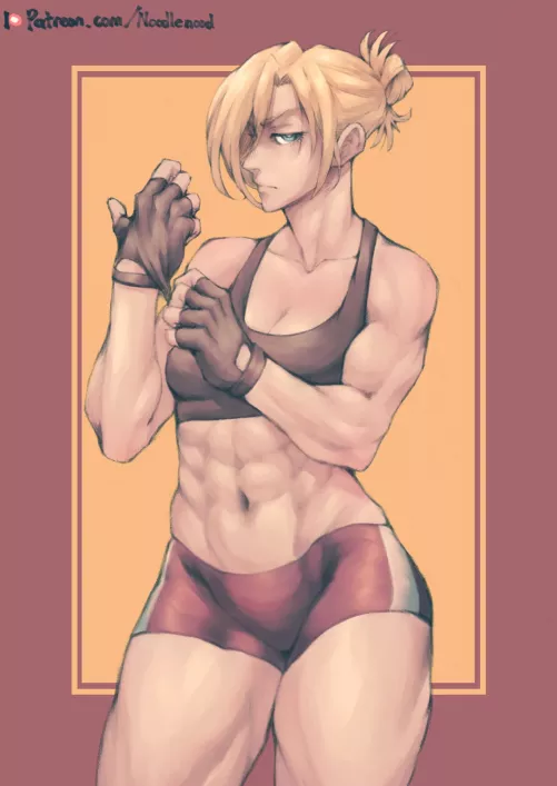 Annie suiting up for training (@aKindNoodle) [Attack on Titan] by queshu22