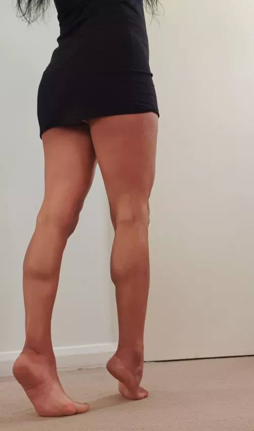 Anothe barefoot day, my dog can't stop follow me. by justfeet666