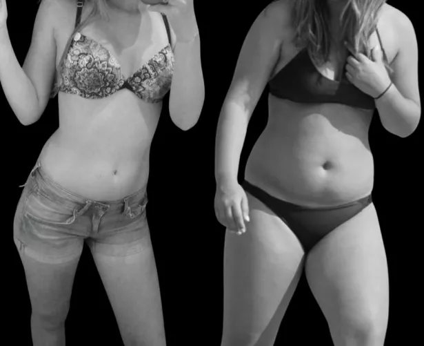 Another comparison by Fatgirlsharing