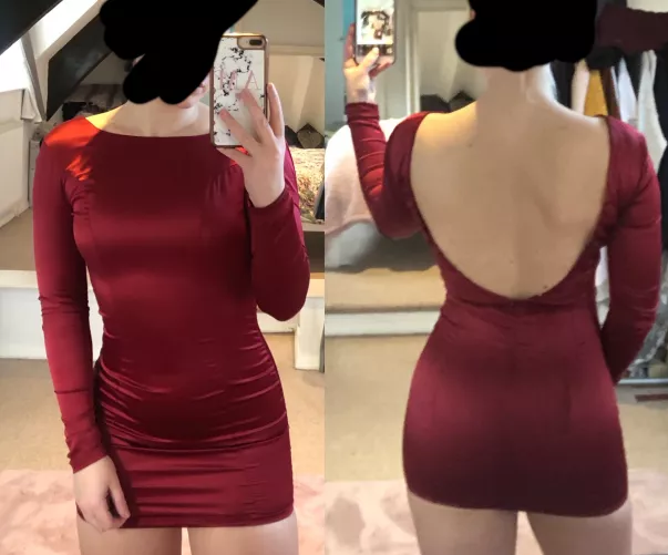 Another day, another risky dress by SubmissiveTrapSamus