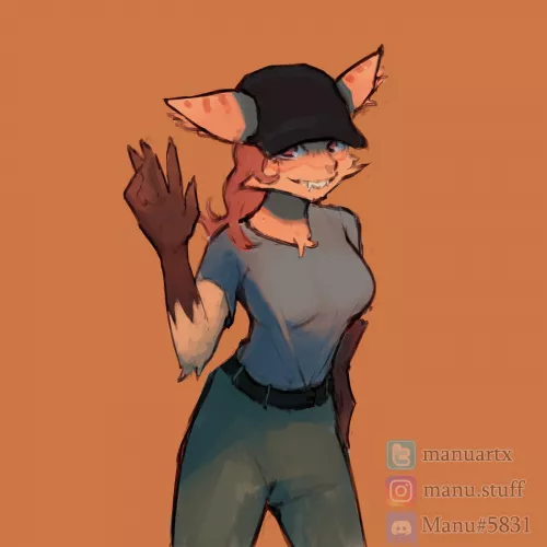 Another doodle! [art by me, @manuartx on twitter] by manu_artx