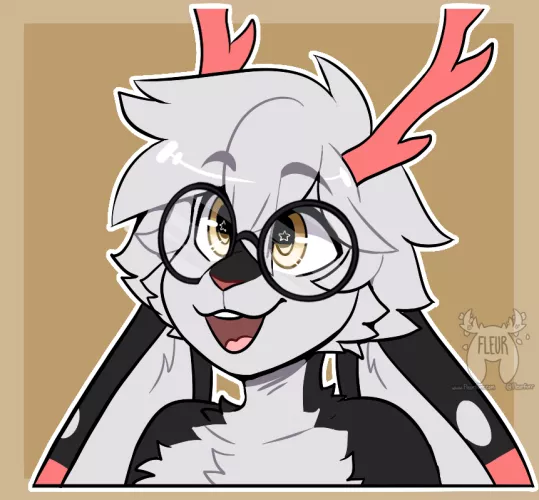 Another Lope :3 (Art by me: Fleurfurr on Twitter) by Fleurfurr