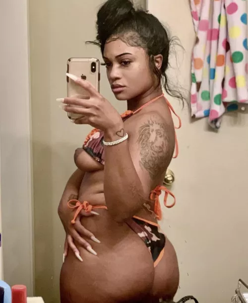 another one of my fav n****** bikinis on tonight all for the white mans pleasure 🥰😛💦 KIK// FineAssSub by FineGhettoSub