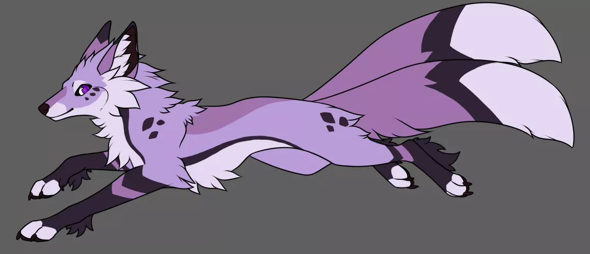 Another possible fursona based on a game I like (Base by Prahanien) by InkBeast1608