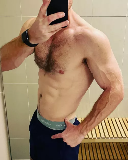 Another post workout selfie for ya’ll 😉 by jakereed26