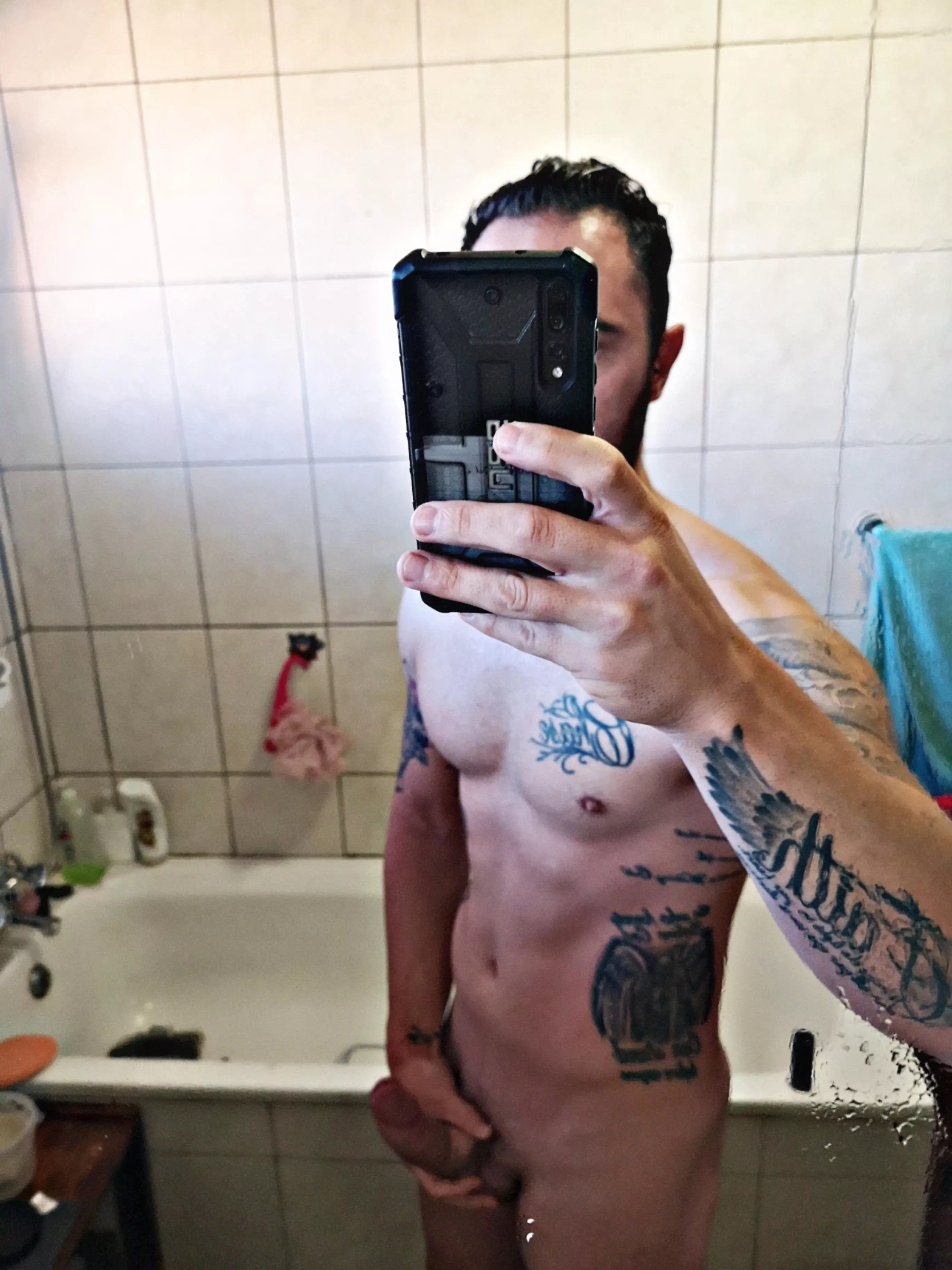 Another post workout shot (M) 35 any ladies wanna be my workout partner posted by Fitandtattoeddad