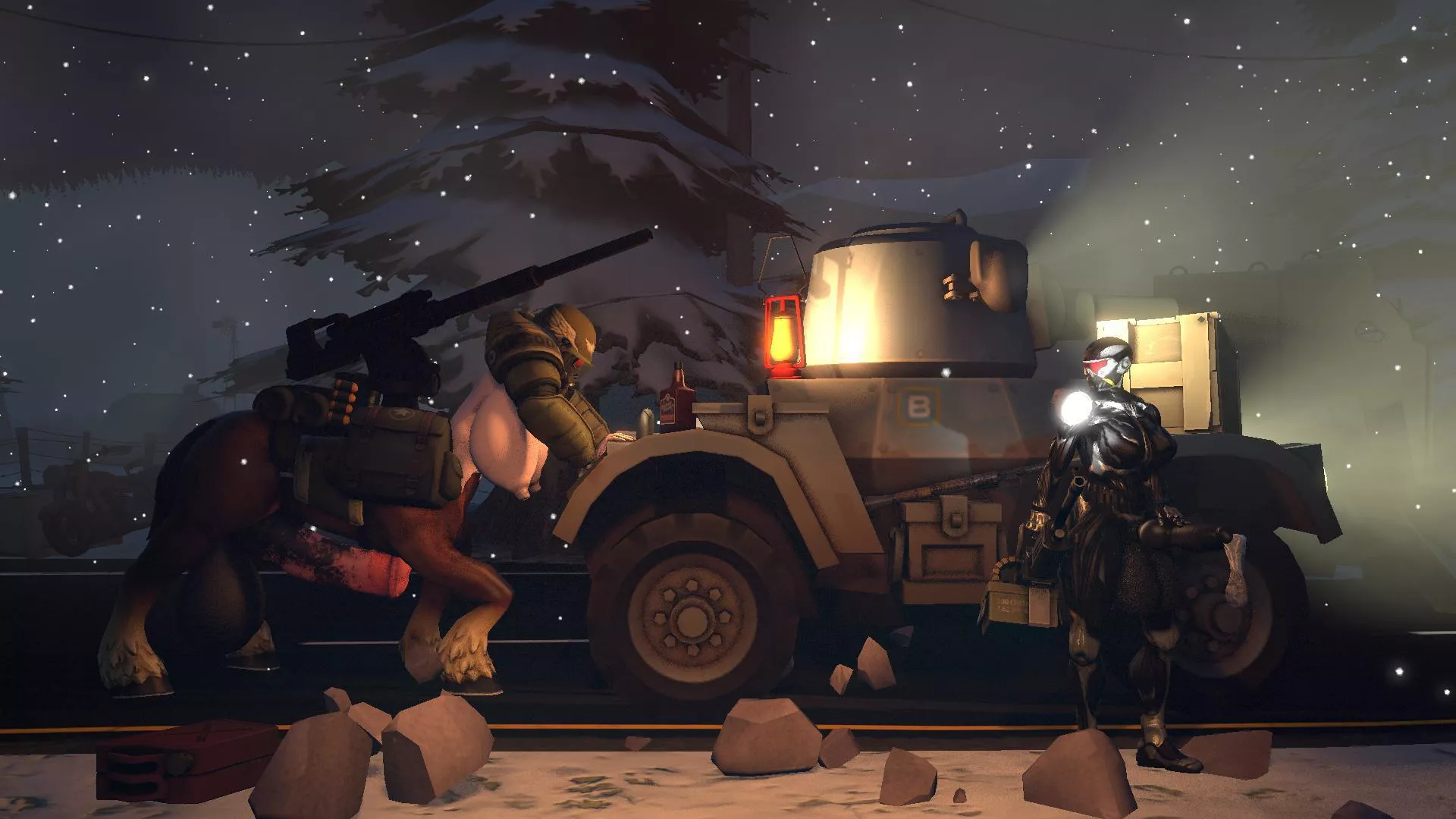 Another poster! Tundra Road [OC] posted by CopeWithIt729