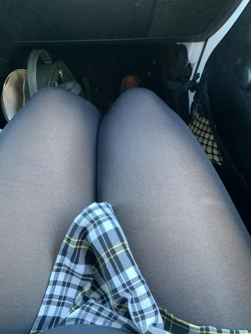 Another view of yesterday's outfit. I think I can officially say that the Wolford velvet de lux 60 den are my favorite. by pinupandfantasies