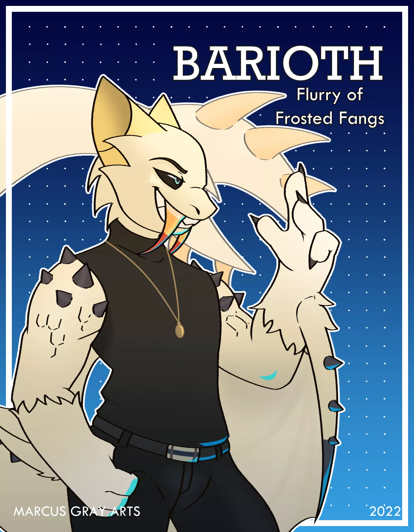 Anthro Barioth from the Monster Hunter series [art by me] posted by Doc-Marcus