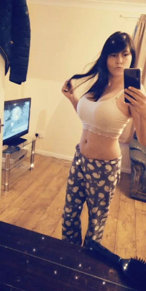 Any girls wanna join me for a PJ party today? by chubbs8338