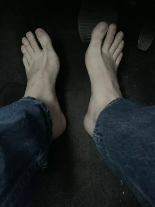 Any one else a big fan of driving bare foot? It just feels better by hottubsexmachine18