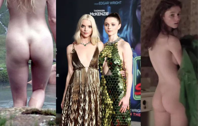 Anya Taylor-Joy & Thomasin McKenzie by Comics_Code