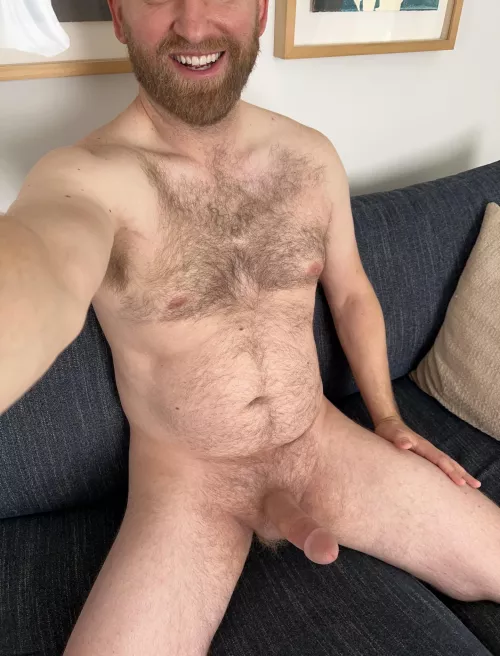 Anybody else ever been naked on a couch? Didn’t think so. by makeokdecisions