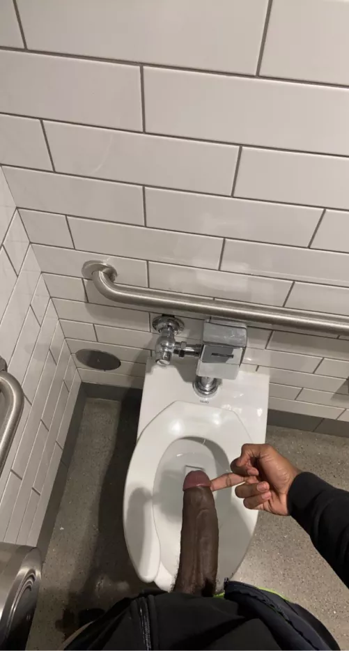 anyone down to get throat fucked in the restroom??! by These_Finish_6109