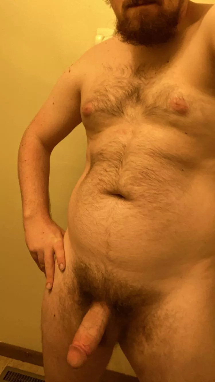 Anyone else bored? (Click for full beard and boner) posted by throwaway_bearboi